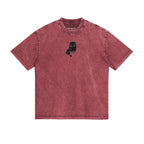 Marble Logo Tee - Red