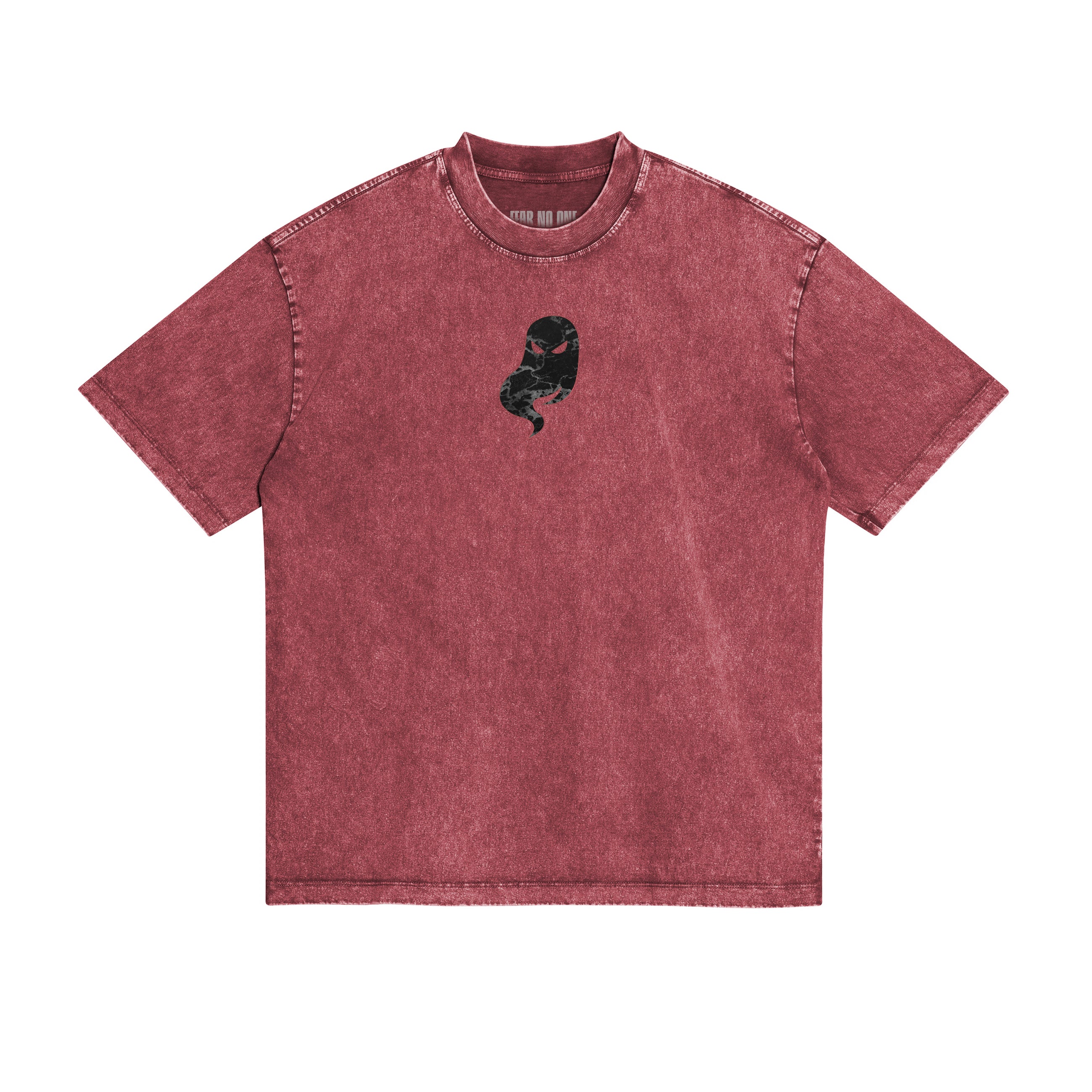 Marble Logo Tee - Red