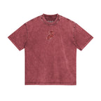 Red Marble Logo Tee - Red