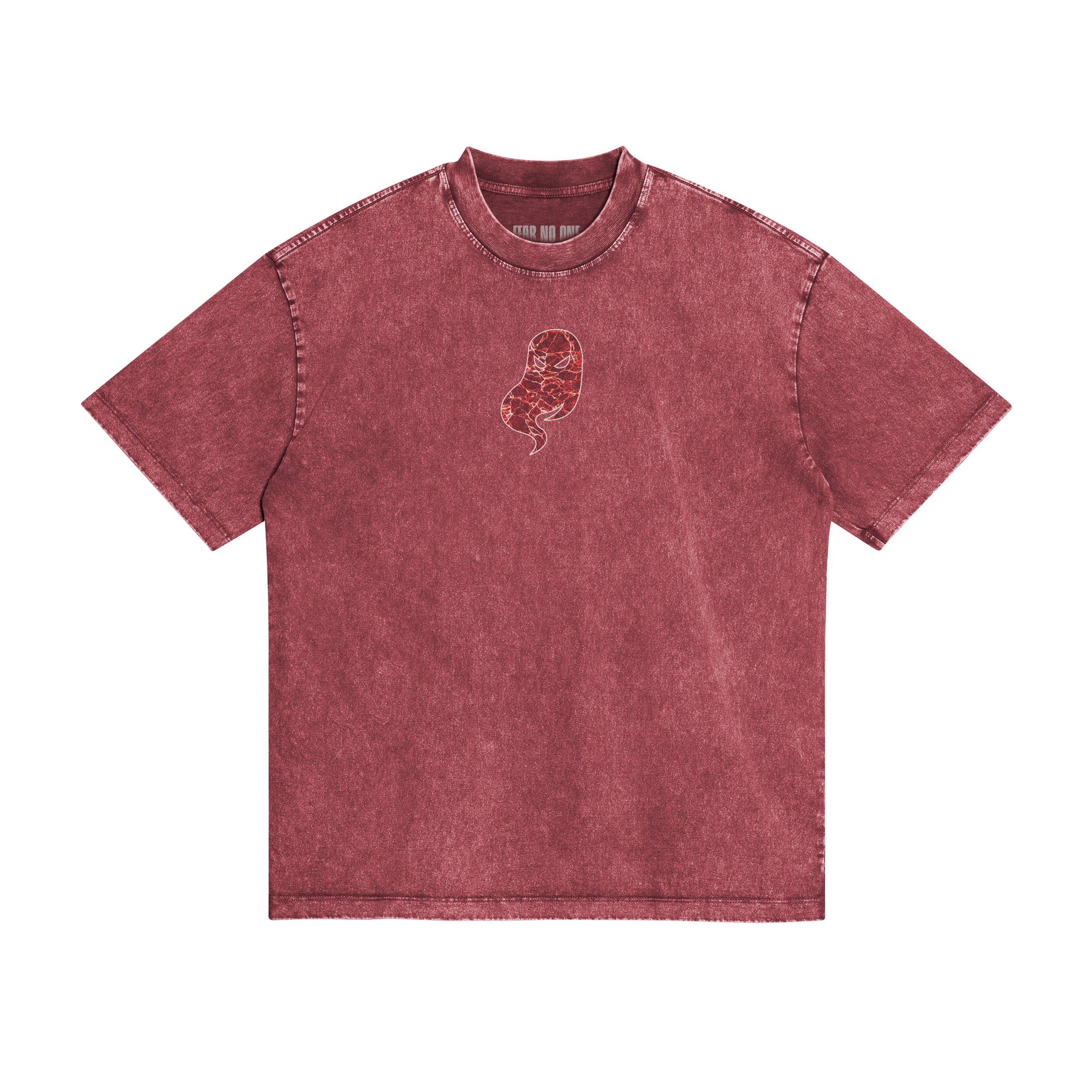 Red Marble Logo Tee - Red